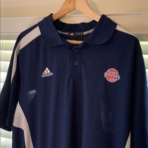 Adidas Climalite Detroit Pistons Large Polo